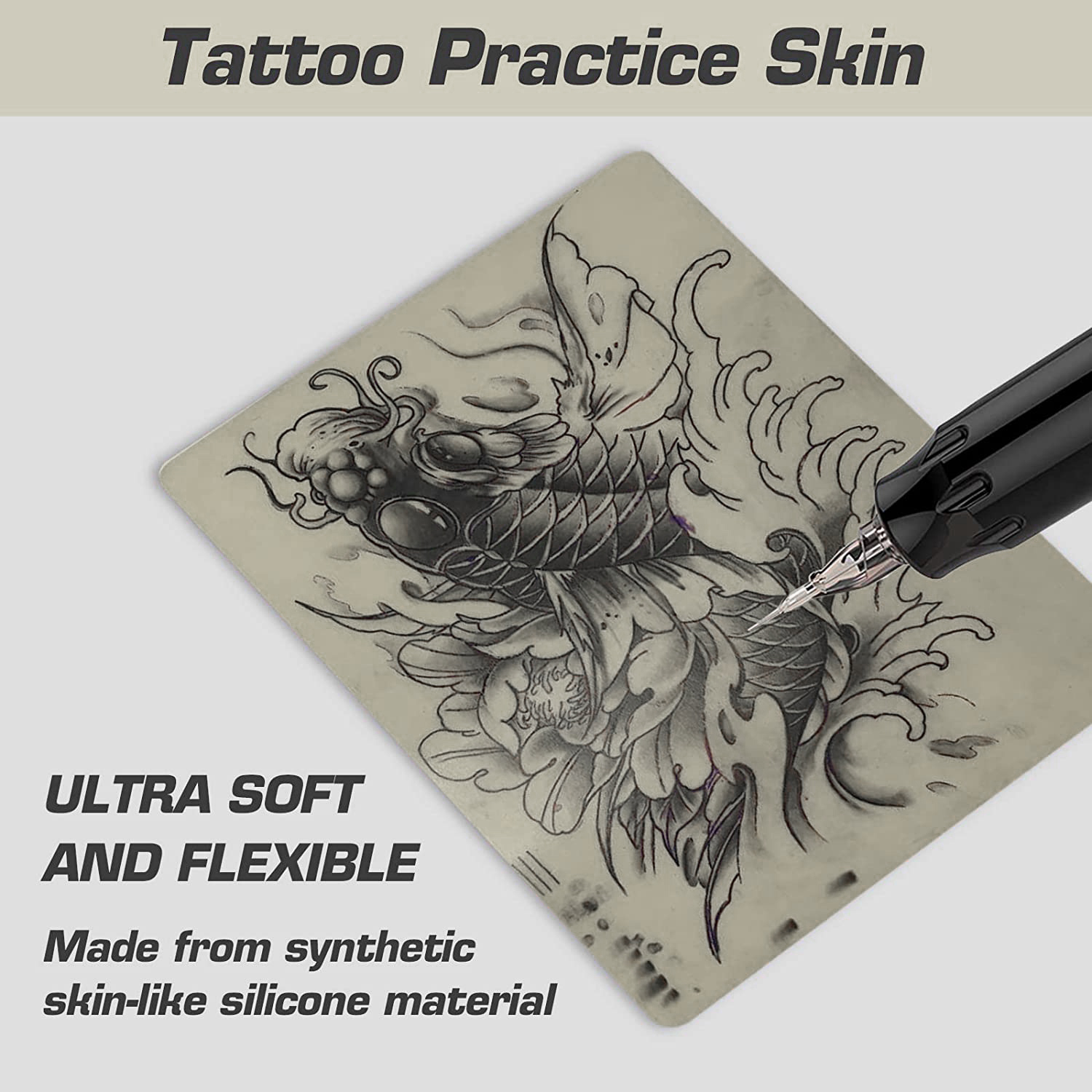 Artisan Tattoo Premium Practice Skin 8x12x012 3mm Thick