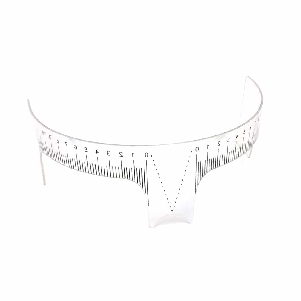 Eyebrow Measuring Ruler - Perpetual Permanent Makeup