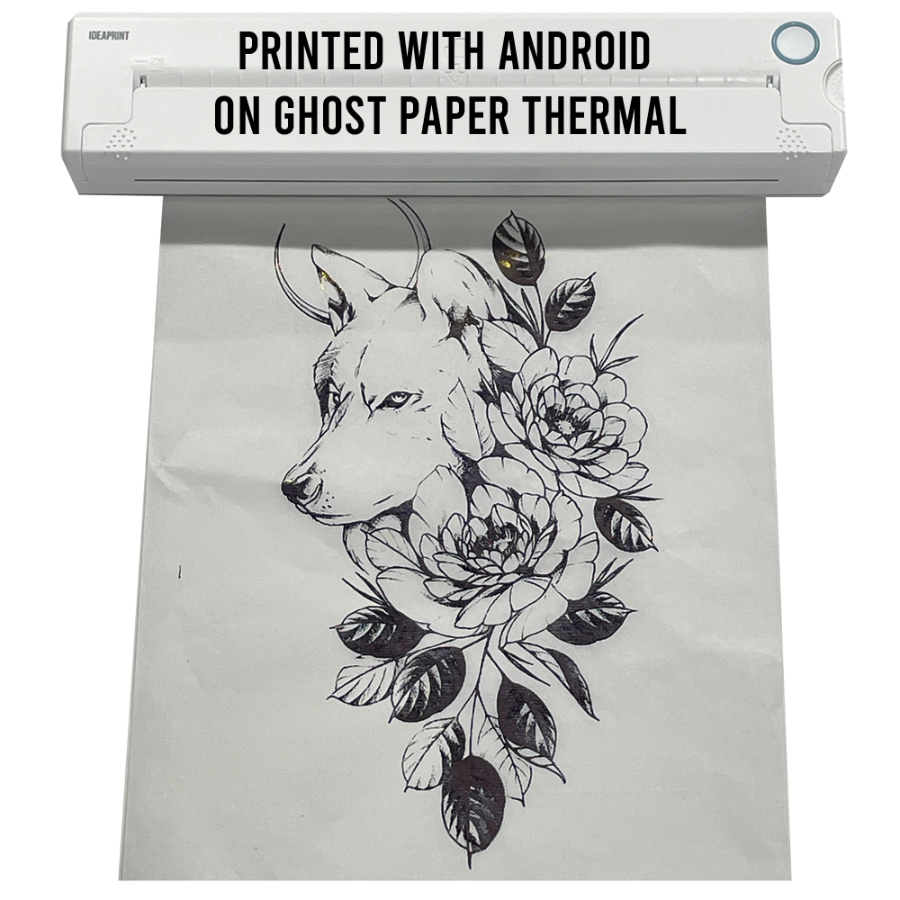 hildbrandt ideaprint tattoo stencil printer printout 66