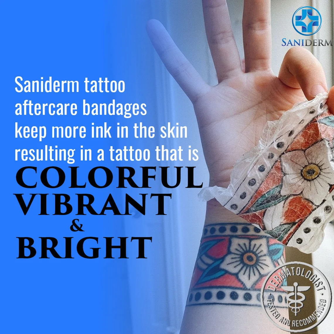 My Tattoo Is Weeping Fluid Out Of The Bandage | Saniderm