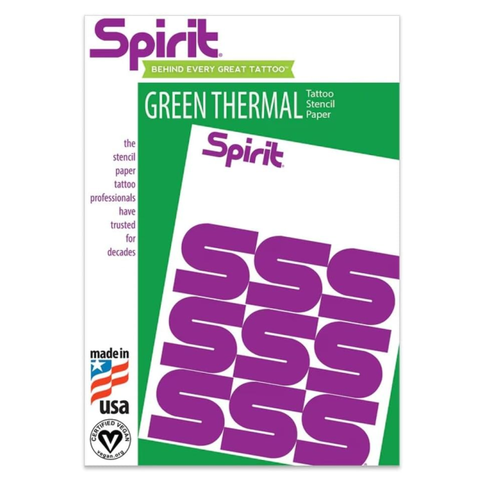 Spirit Green Thermal Stencil Paper